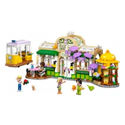 LEGO Klocki Friends 42671 Zielona kawiarnia i kwiaciarnia