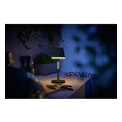 Lampa biurkowa Philips Hue Go White and Colour Ambiance Czarny