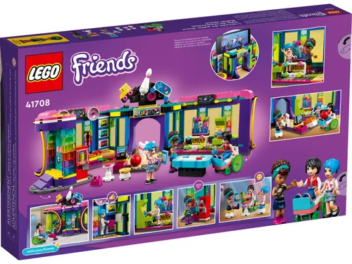 Конструктор Lego 41708 Friends - Диско-аркада для роллеров