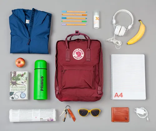 Fjallraven Kanken-rucsac pentru ochi roșii / gâscă de bou