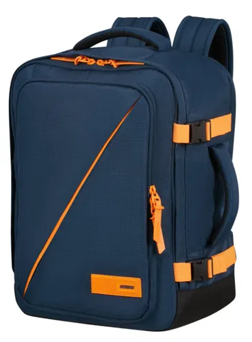 Рюкзак для ручной клади American Tourister Take2Cabin MS для Wizz Air - navy / radiant orange