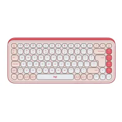 Klawiatura membranowa Logitech POP Icon Keys Różowy