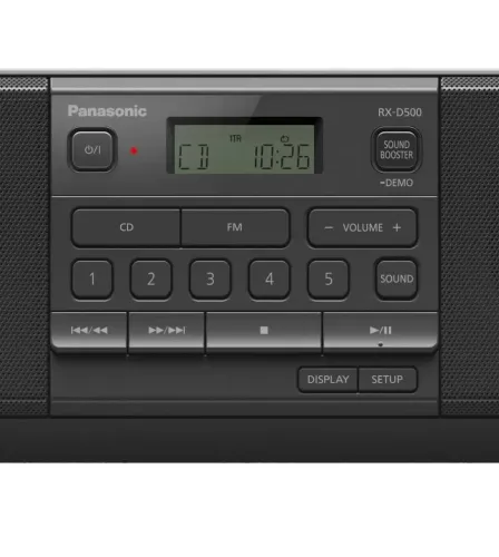 Radioodtwarzacz Panasonic RX-D500EG-K Czarny