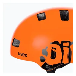 Kask dziecięcy UVEX Kid 3 dirtbike orange