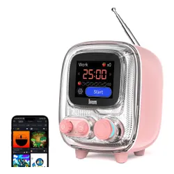 Głośnik mobilny DIVOOM Tivoo 2 Radio FM Różowy