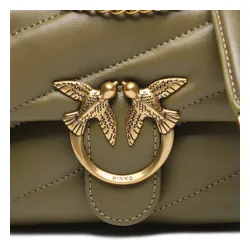 Pinko Love Baby Puff Bag c AI 23-24 PLTT 100040 A0f2 Verde Abet V62Q