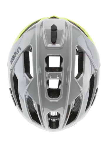 Kask rowerowy Uvex Gravel X - rhino/neon yellow
