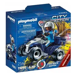 PLAYMOBIL City Action 71092 Policyjny Speed Quad