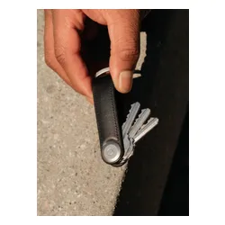 Skórzane etui organizer na klucze Orbitkey Hybrid Leather - black