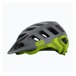 Kask rowerowy Giro Radix matte metallic black/ano lime