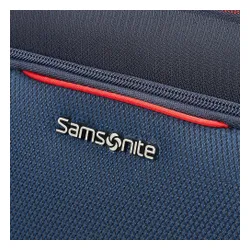 Средний расширяемый чемодан Samsonite Dynamore-blue