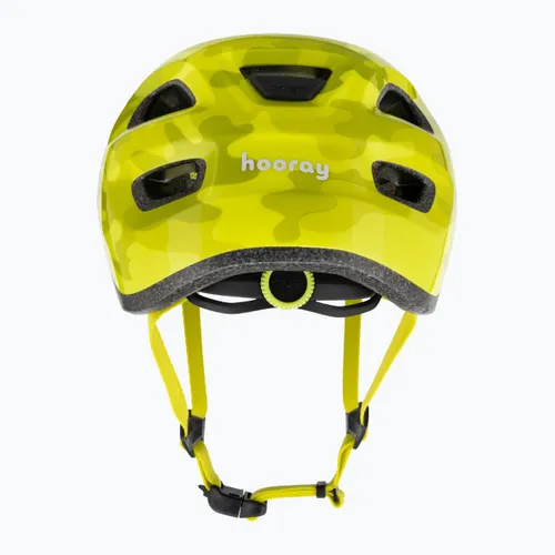 Kask rowerowy dziecięcy MET Hooray lime chameleon glossy
