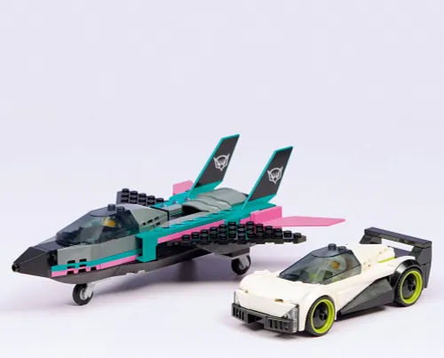 LEGO 60489 City Odrzutowiec kontra samochód