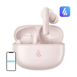 Słuchawki bezprzewodowe Edifier X5 Pro V25 Dokanałowe Bluetooth 5.3 Różówy