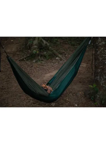 Hamak turystyczny Ticket To The Moon King Size Hammock - dark green/leaf green