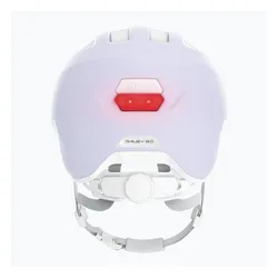 Kask rowerowy dziecięcy ABUS Smiley 3.0 ACE LED pure lavender