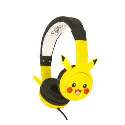 Słuchawki przewodowe z mikrofonem OTL Technologies Pokémon Pikachu Dla dzieci Nauszne Żółto-czarny