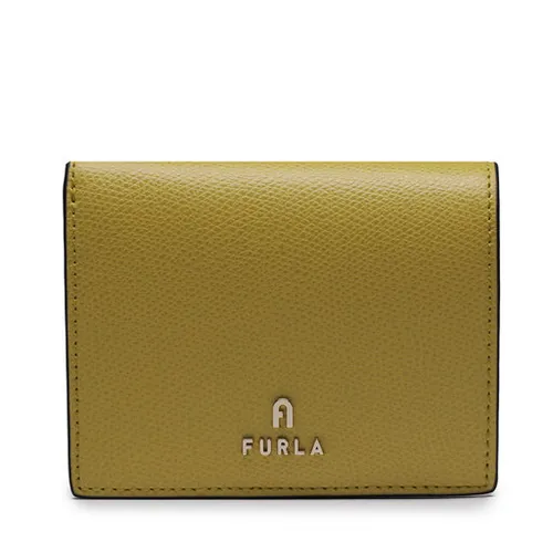 Маленький женский кошелек Furla Camelia WP00304-ARE000-2654s-1007 Honey+Ballerina и Int.