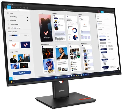 Monitor LENOVO ThinkVision T32UD-40 31.5" 3840x2160px IPS 4 ms [GTG]
