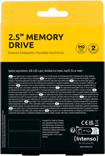 Dysk INTENSO Memory Drive 1TB HDD