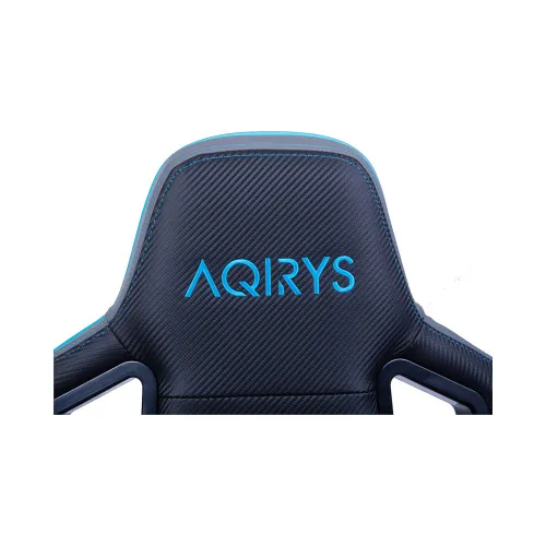 Fotel Aqirys Hyperion Gamingowy do 160kg Skóra ECO Czarny