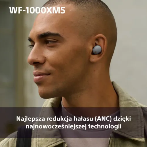 Słuchawki bezprzewodowe Sony WF-1000XM5 ANC Dokanałowe Bluetooth 5.3 Smoky Pink