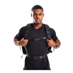 Plecak sportowy Built For Athletes Hero Large Backpack 45 l - black / aqua