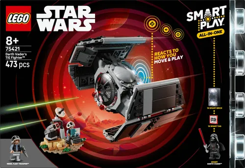 LEGO 75421 Star Wars SMART Play Myśliwiec TIE Dartha Vadera