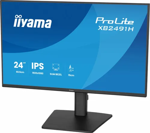Monitor IIYAMA ProLite XB2491H-B1 23.8" 1920x1080px IPS 120Hz 1 ms [MPRT]