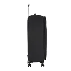 American Tourister Crosstrack Genişletilebilir Büyük Bavul-Siyah / Gri