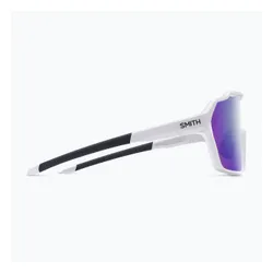 Okulary przeciwsłoneczne Smith Shift XL MAG white/chromapop violet mirror/clear