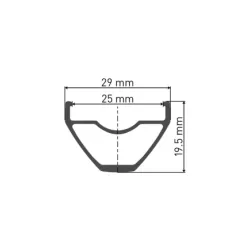 Koło tylne DT Swiss X 1900 Spline 29" Boost Micro Spline