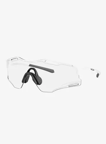 Okulary przeciwsłoneczne Oakley Cybr Zero matte white/clear to black iridium photochromic