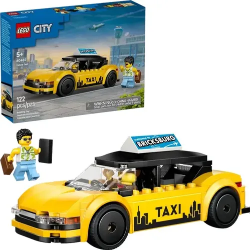 LEGO City 60487 Żółta taksówka
