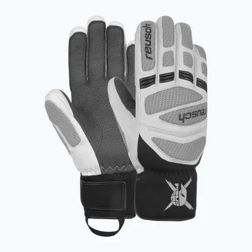 Rękawice narciarskie męskie Reusch Worldcup Warrior DG white/glacier
