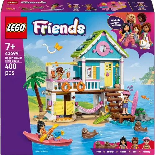 LEGO 42699 Friends Domek na plaży z fokami