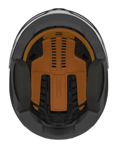 Kask rowerowy LAZER Nova KinetiCore Czarny Miejski z lampką (rozmiar M)