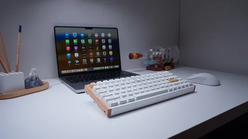 Klawiatura KEYCHRON K2 HE Wireless Magnetic Switch Special Edition Biały