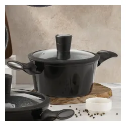 Garnek aluminiowy z pokrywką FLORINA MAGNUM 6,4 l