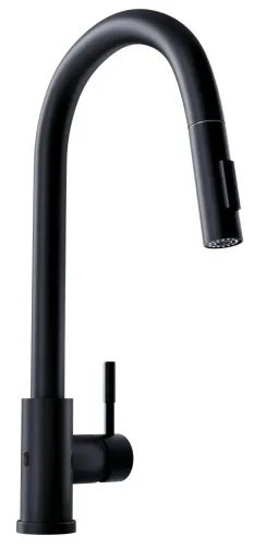 Bateria Globalo Loretio Black 1.1 Czarny mat Stal nierdzewna