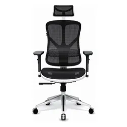 Fotel DIABLO CHAIRS V-Basic Biało-czarny