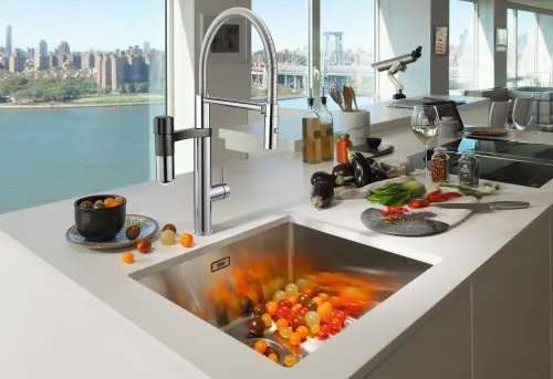 Bateria FRANKE Vital 120.0621.230 Gun metal-chrom