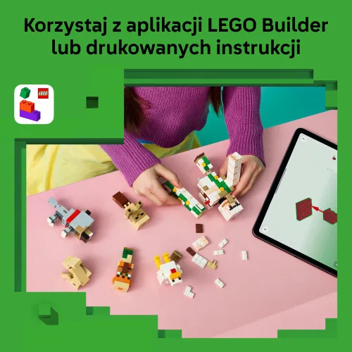 LEGO 21592 Minecraft Atak kurzego jeźdźca na pustyni