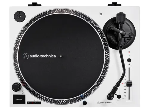 Gramofon Audio-Technica AT-LP120XBT-USB Manualny Napęd bezpośredni Przedwzmacniacz Bluetooth Biały