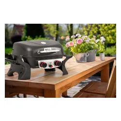 Grill gazowy YATO YG-20005 Yake Czarny 5 kW 47 x 37 cm