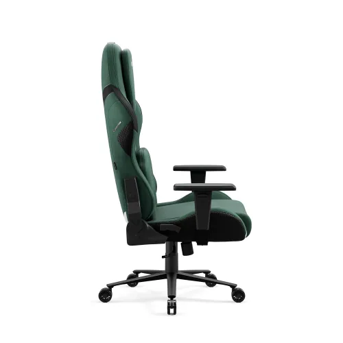 Fotel Diablo Chairs X.One Prime Normal Size Forest Green Gamingowy Do 140kg Tkanina Zielony