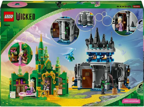 Конструктор пластиковый LEGO Wicked 75689 Изумрудный город и замок Кьямо Ко