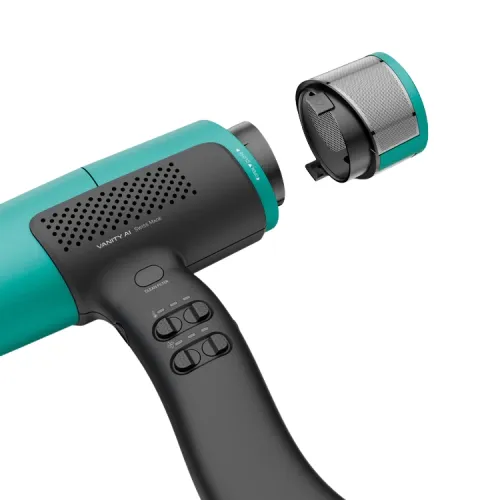 Suszarka do włosów Valera VanityCare AI Emerald Pulse Jonizacja Zimny nawiew 2000W 3 prędkości 3 temperatury