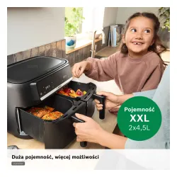 Air fryer Bosch Serie 4 Double Drawer MAFD440B7 2500W 9l