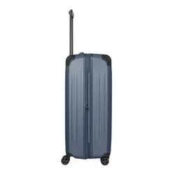 Walizka duża poszerzana Travelite Dynamiic EXP - denim blue